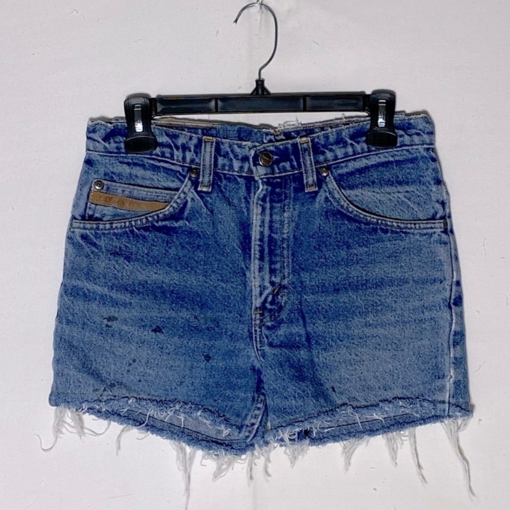 Vintage Great Western Garment Company Distressed Cut Off Jean Shorts 28